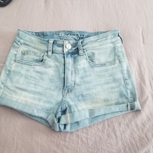 American eagle high rise shorts